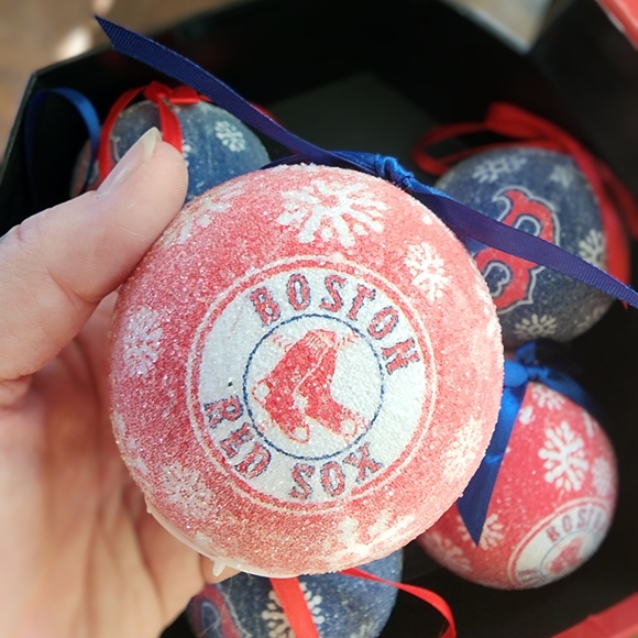 MLB Red and Blue Holiday Ornaments - Picture 3 of 6